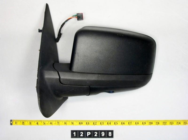 04 expedition driver side view mirror left door lh oem black 12p298