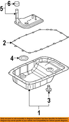 Chevrolet gm oem 24258268 transmission filter/auto trans filter