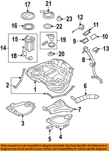 Subaru oem 42031aj000 fuel tank cap