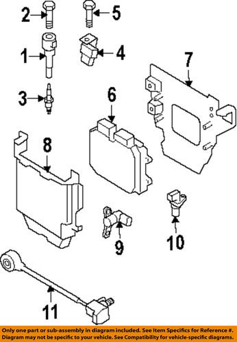 Mazda oem 000018l3y3 spark plug