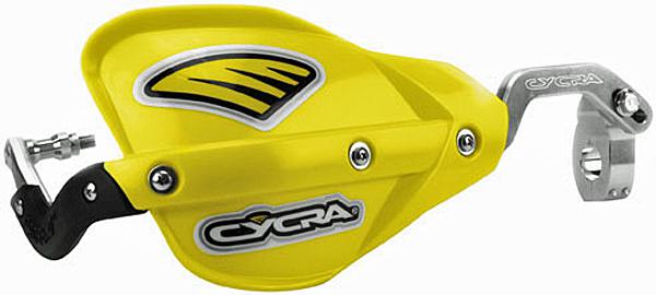 Cycra probend crm handguards complete racer pack - 1 1/8 bar - yellow --7402-55x