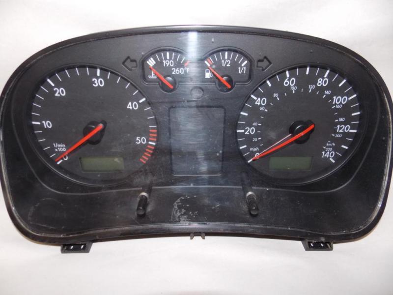 02-03 vw jetta mt 134k instrument cluster speedometer 2002 2003 #7174