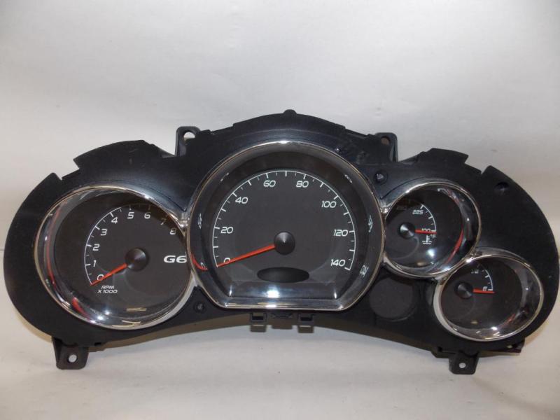 07-07 pontiac g6 39k instrument cluster speedometer 2007 #7087