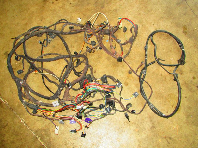 Mercedes benz oem front end head light headlight wire wiring harness 