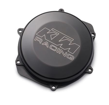 New ktm black clutch cover outside 450 505 sx sxf xcf smr 2007-12 sxs07450235