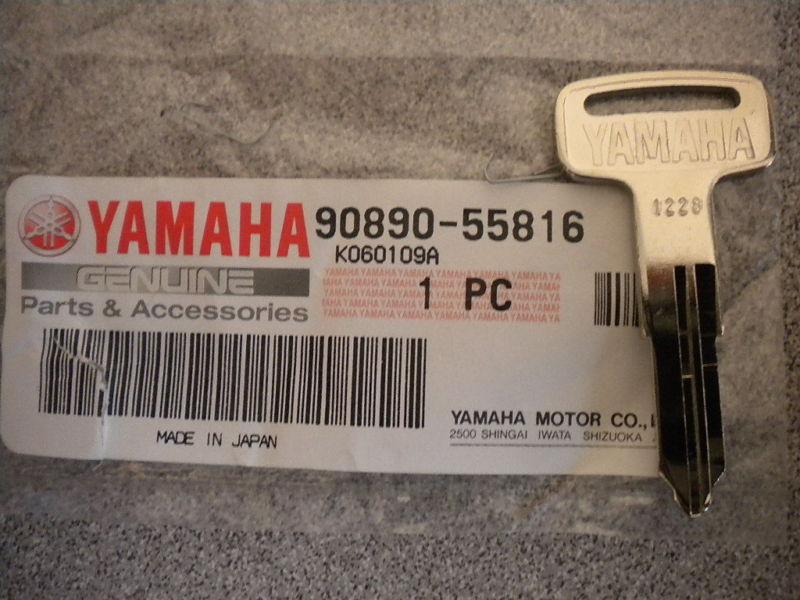 Nos yamaha oem blank key d 1228 90890-55816-00