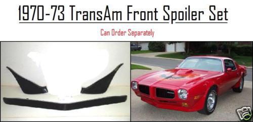 1970-73 trans am front spoiler set  made in the usa