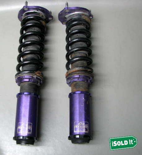 2 d2 racing coilover pair tuv iso 9001:2000 95-99 nissan 200sx / sentra 166338