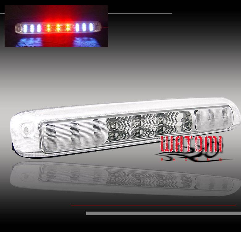 99-06 silverado sierra pickup truck led third brake light lamp clear 02 03 04 05