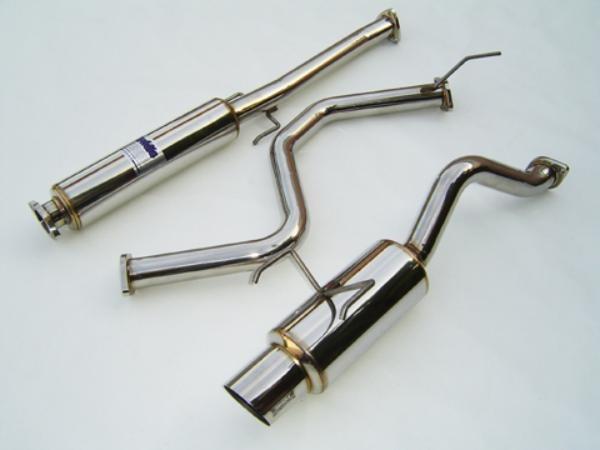 Invidia exhaust n1 catback cat back ss tip j spec 96-00 honda civic ek ek4 3dr