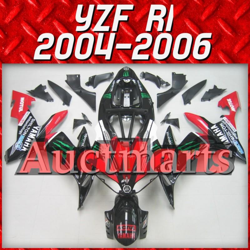 Fit yamaha yzf r1 04 05 06 yzfr1 2004 2005 2006 fairing kit bodywork c10 e33