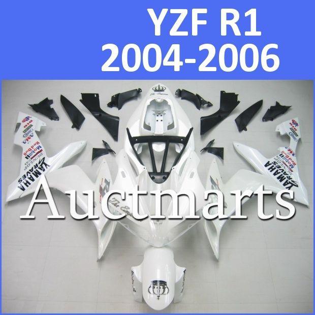 Fit yamaha yzf r1 04 05 06 yzfr1 2004 2005 2006 fairing kit bodywork d11 e35