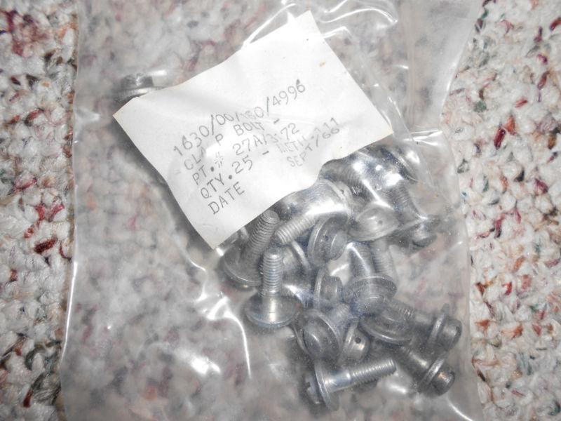 275 drilled head machine screws #10 washer head 5/8" long - rcaf surplus