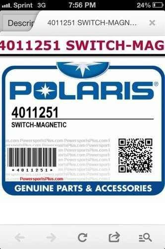 Polaris switch magnetic