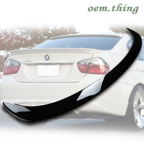 Painted bmw e90 3-series a type trunk spoiler 4d sedan abs 07-11 328i 335d ○