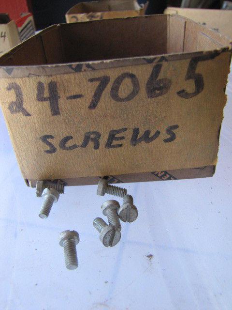 Nos bsa screws p/n 24-7065 triumph other british motorcycle