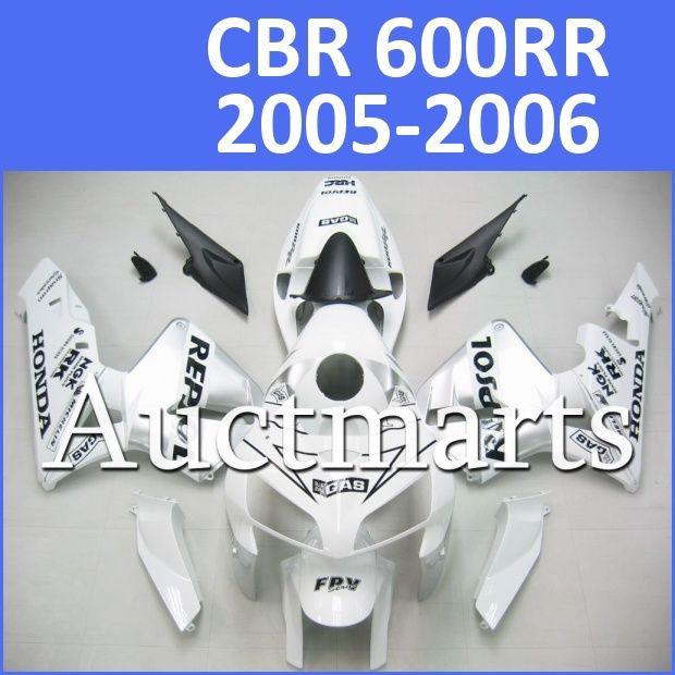 Fit honda 05 06 cbr600rr cbr 600 rr 2005 2006 fairing kit abs plastics d11 b51