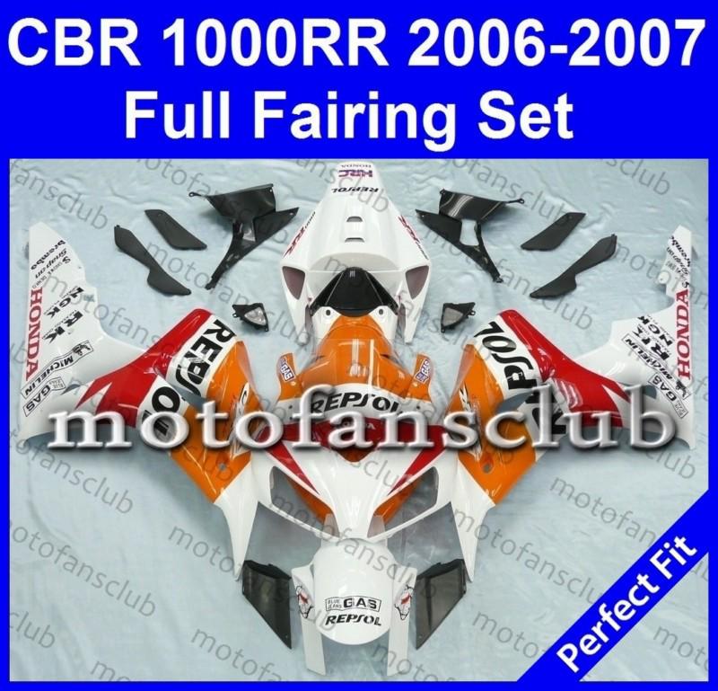 Fit honda cbr1000rr 06 07 cbr 1000 rr 2006 2007 fairing bodywork #39 c