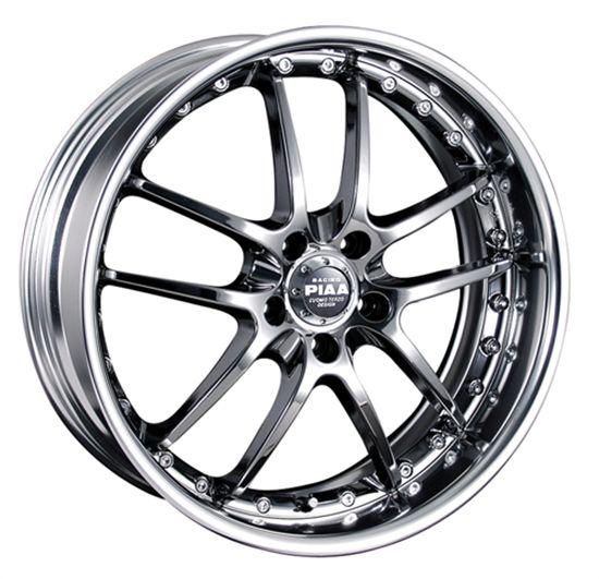 Piaa 19"x7.5"  5-114 bolt pattern, 42et  hyper black wheels  -- made in japan