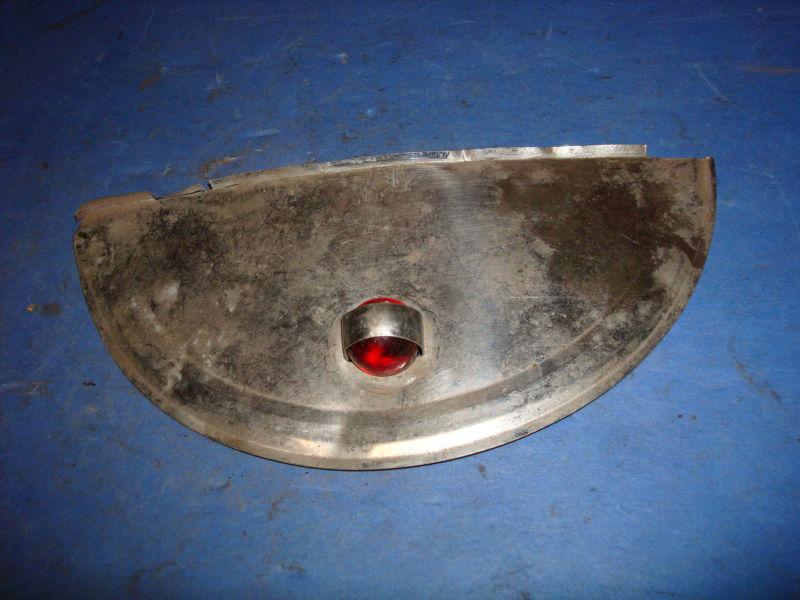 Harley knucklehead panhead flathead jeweled headlight visor springer cool item