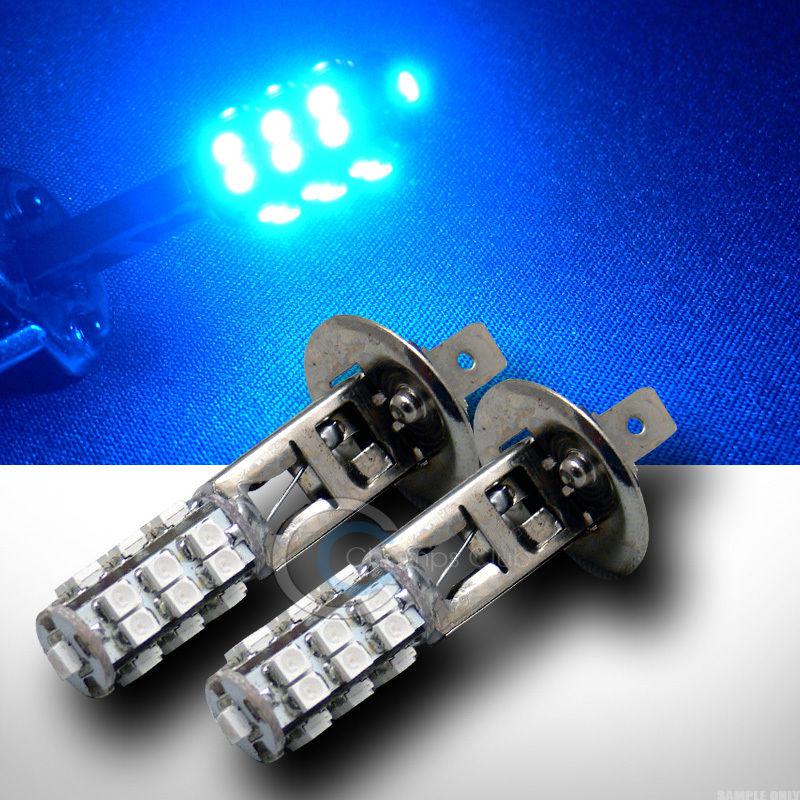 Benz  c/e/s/clk/sl/slk-class 2x blue h1 25 smd led fog/driving light lamp bulbs