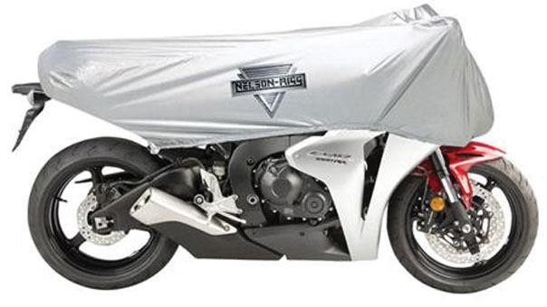 Nelson-rigg uv motorcycle cover medium silver