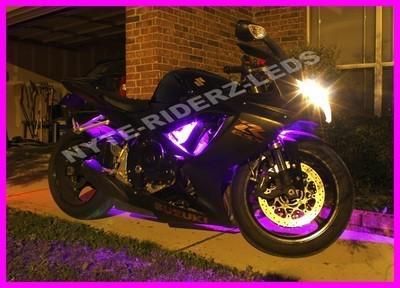 Kawasaki pink motorcycle 12" 5050 smd led strips total of 24 leds