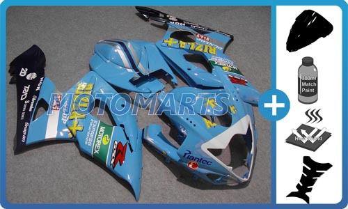 5 in 1 bundle for suzuki gsxr-1000 k5 05 06 body kit fairing & windscreen ai