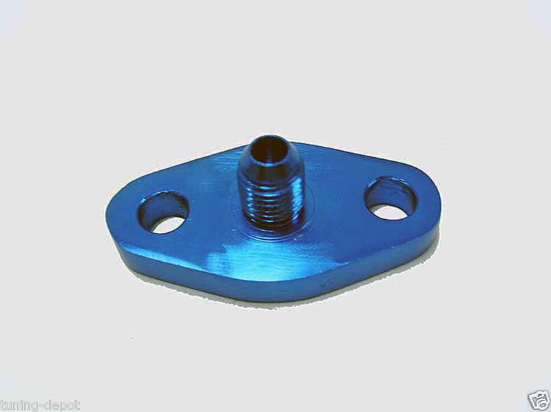 Obx oil inlet fitting t3 t4 -4 an restrictor regulator