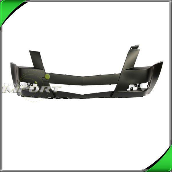 08-12 cadillac cts front bumper cover replacement abs plastic primered w/o hid