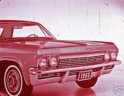 1965 chevrolet impala ss & wagons factory dvd