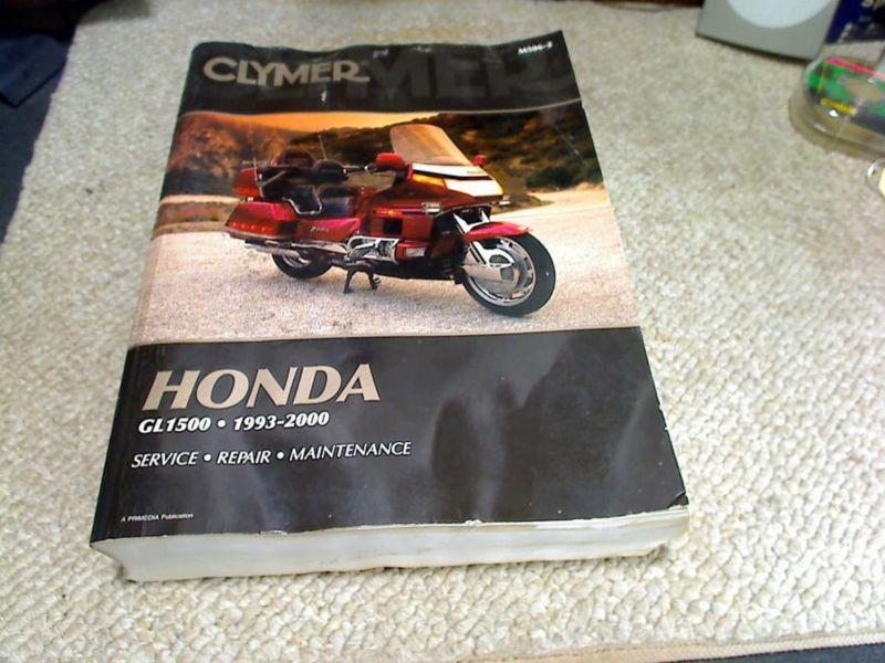 Clymer gl 1500 honda gold wing motorcycle service repair manual 1993-2000 m506-2