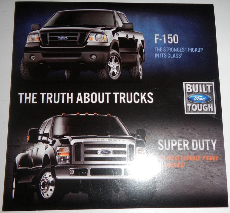 The truth about trucks dvd - 2007 ford f150 and 2008 ford super duty