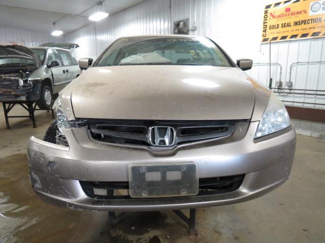 2003 honda accord front passenger seat belt & retractor only tan