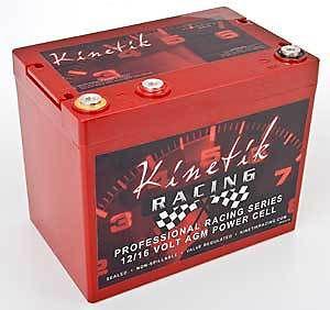 Kinetik racing kr2416 16/12-volt agm battery