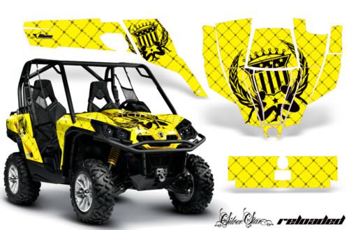 Amr racing decal sticker parts graphics kit canam commander wrap decals 800/1000