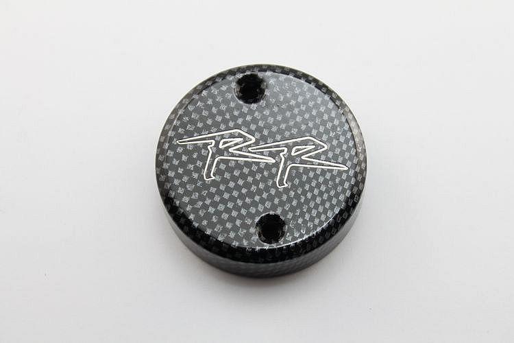 Carbon brake fluid reservoir cap for honda cbr 900rr 929rr 954rr 1000rr 93-05