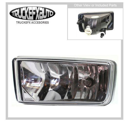 New left side fog light lamp truck silverado pickup clear lens lh driver halogen