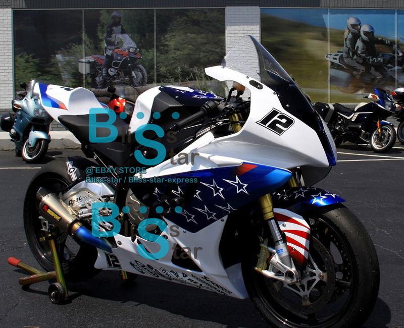 Injection w7 fairing bodywork plastic kit set fit bmw s1000rr 2009-2012 bse14