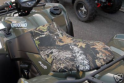 Suzuki king quad lta 700x (05-up) black or camo atv  seat cover - american made