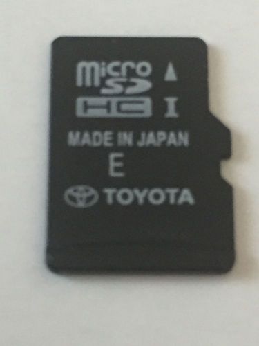 2014 2016 toyota  rav4 4runner navigation micro sd hc card map factory toyota