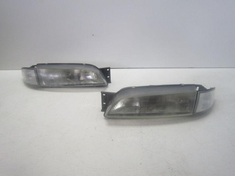 Jdm silvia 200sx oem zenki headlight corner lights lamp 240sx nissan s14 sr20