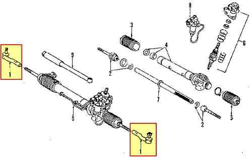 Lexus 4547059045 genuine oem factory original outer tie rod