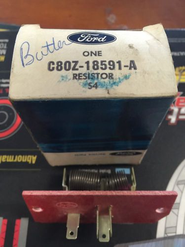 Nos c8oz-18591-a 1968-71 ford mustang, shelby, blower resistor. 3 speed