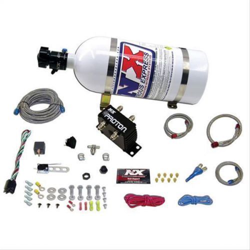 Nitrous express proton plus series nitrous system wet 150 hp max 10 lb bottle