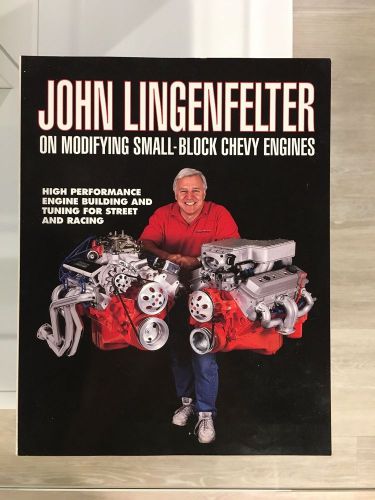 Autographed john lingenfelter book for modifying small-block chevy engines