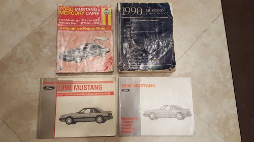 1990 ford mustang shop manuals