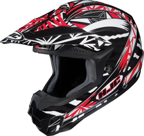 Hjc cl-x6 fuse red motorcycle motocross bike atv off road helmet - xl- xxl 2xl