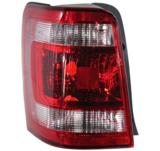 Fo2800210 left tail light lamp new clear red lens lh driver side hand