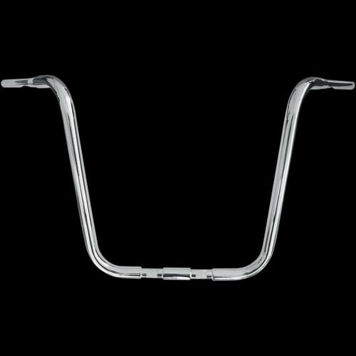 Drag specialties buffalo 16" ape hangers, chrome for springer